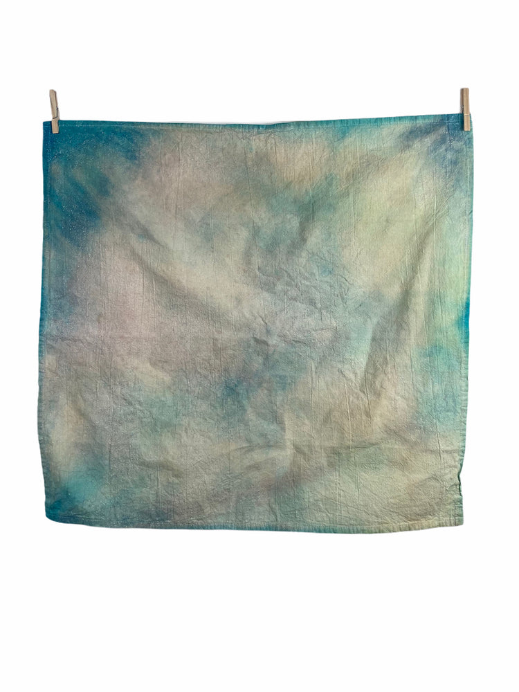 Hand Dyed Flour Sack Tea Towel, 28"x28" - Therein - Modern & Vintage