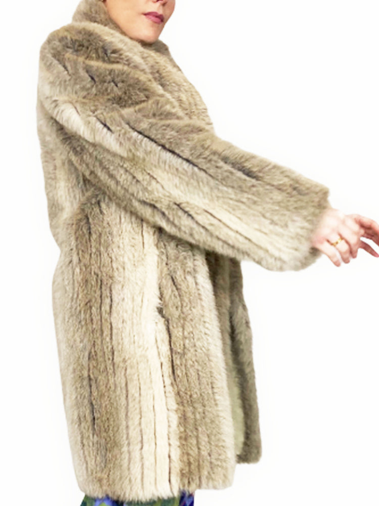 
                  
                    XOXO Vintage Faux Fur Coat (1970's) - Therein - Modern & Vintage
                  
                