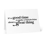 Good Time Cards (8 pcs) - Therein - Modern & Vintage