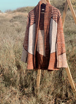 Native Summit Rust Brown Cardigan - Therein - Modern & Vintage
