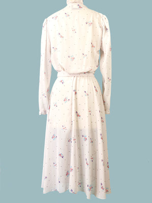 
                  
                    Grow Into Something New - Vintage Floral Chiffon Long Sleeve Dress - Therein - Modern & Vintage
                  
                
