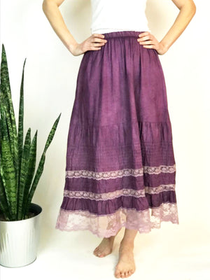 
                  
                    Grow Into Something New - Vintage Hand Dyed Midi Skirt - Therein - Modern & Vintage
                  
                