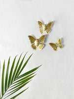 XOXO Vintage Brass Butterfly (Set of 3) - Therein - Modern & Vintage