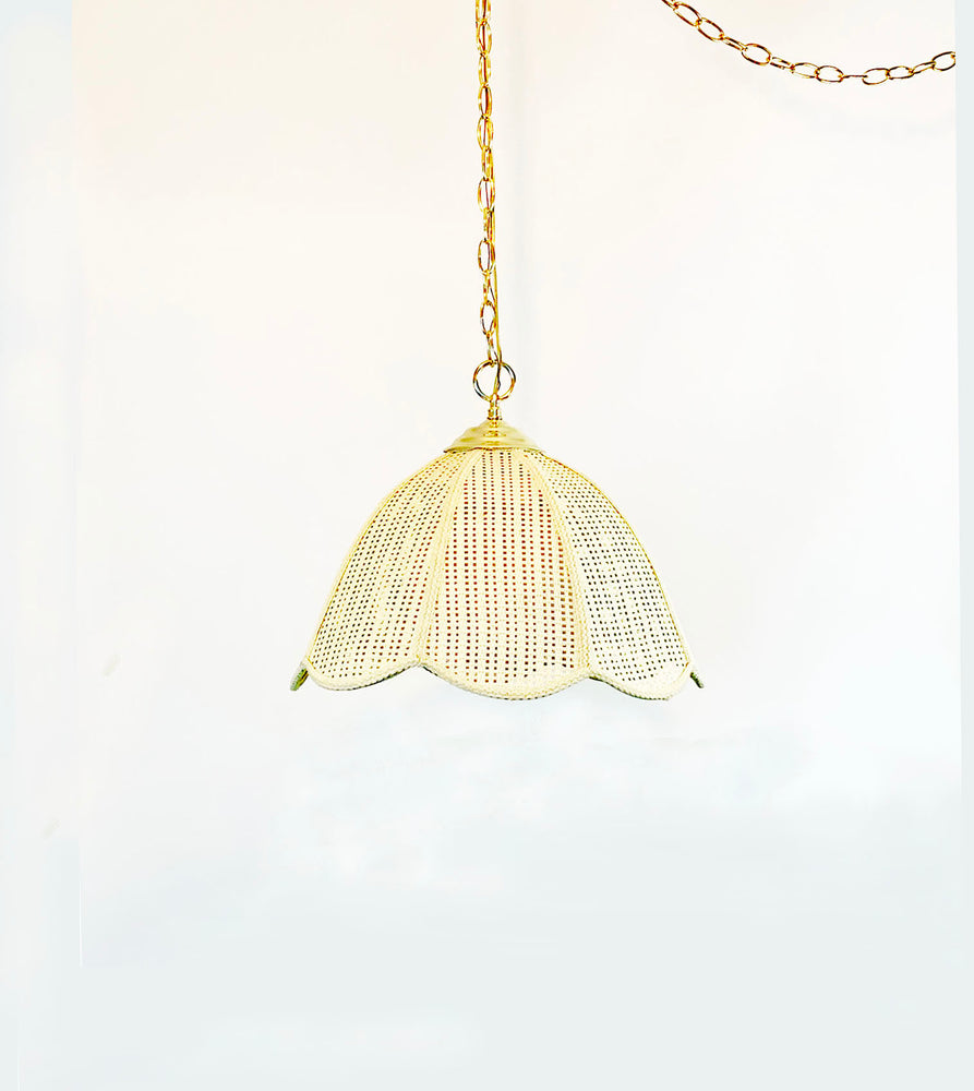 Bloom Vintage Wicker Pendant Lamp - Therein - Modern & Vintage