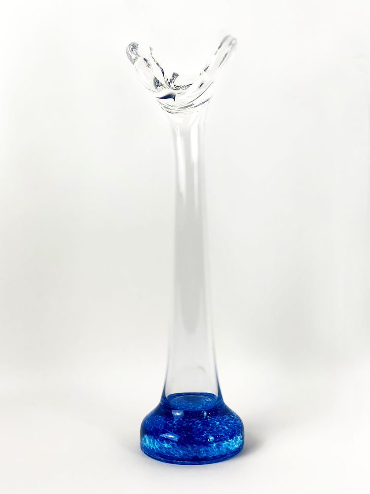 Vintage Ombre Glass Vase