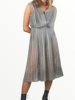 Vintage Dream 50's Pleated Sheer Dress - Therein - Modern & Vintage