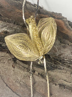Vintage Dream Lunar Moth Lariat Pin Necklace - Therein - Modern & Vintage