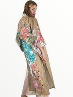 Vintage Dream Peacock & Floral Kimono - Therein - Modern & Vintage