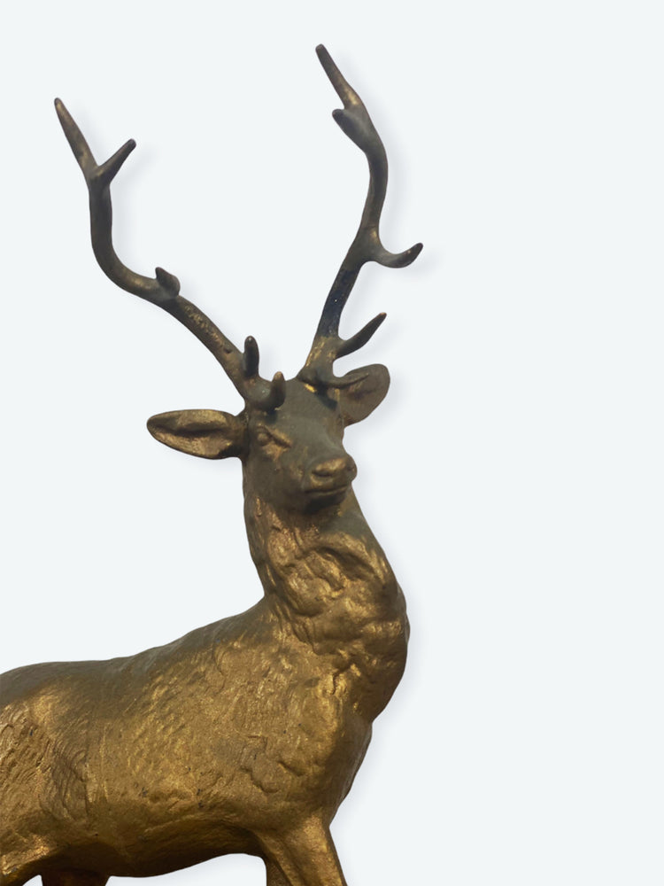 
                  
                    Vintage Dream Brass Deer Sculpture - Therein - Modern & Vintage
                  
                